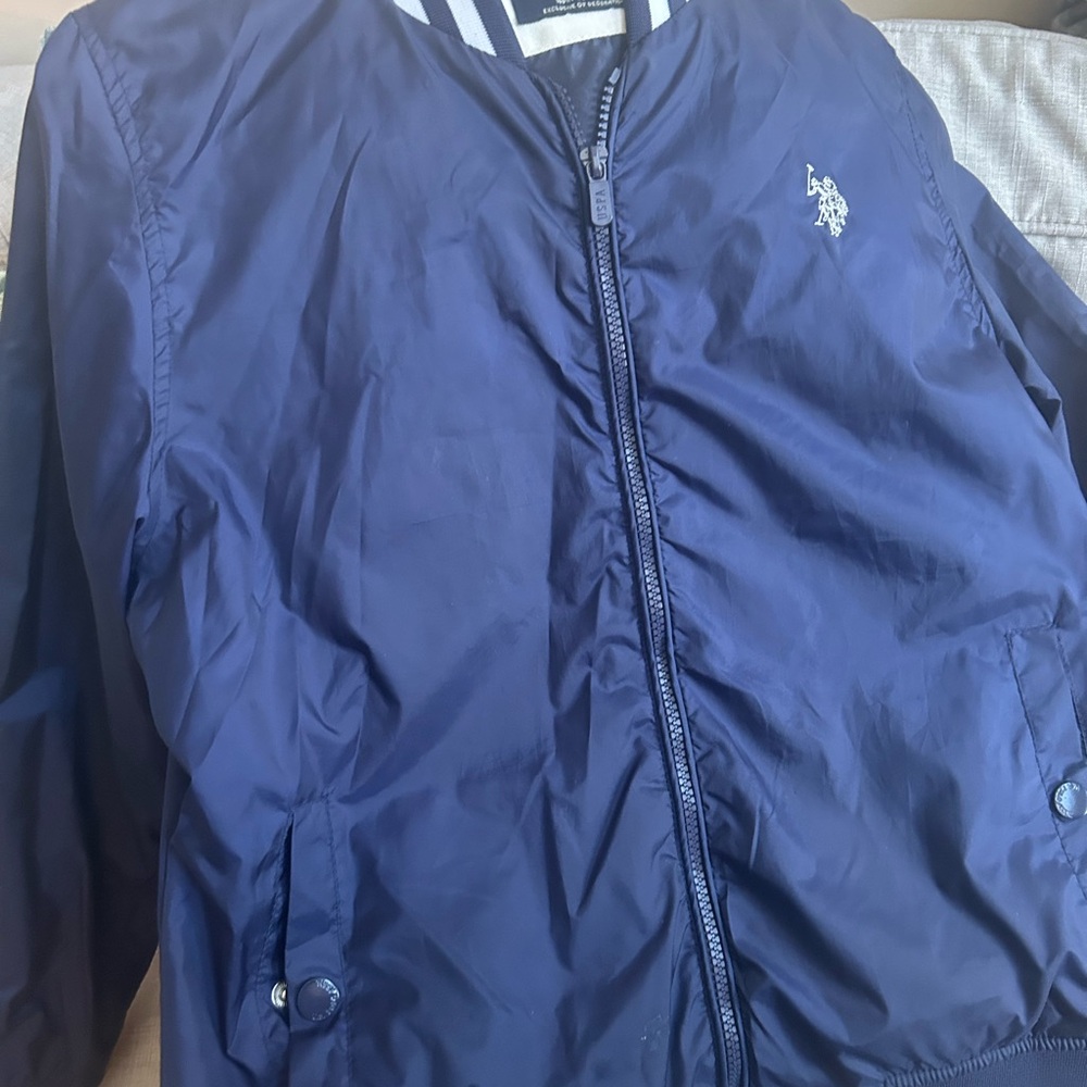 U.S. Polo Assn. Navy Blue Jacket - Picture 9 of 10